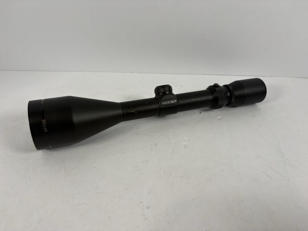 Simmons Pro 50 Fully Coated 2.5-10x50 Rifle Scope clear lenses
